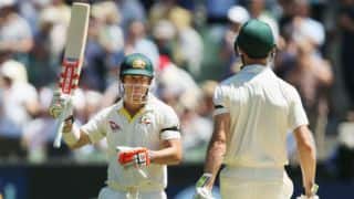 The Ashes 2017-18, 4th Test, Day 1: David Warner's blistering 83* takes Australia to 102-0 before lunch